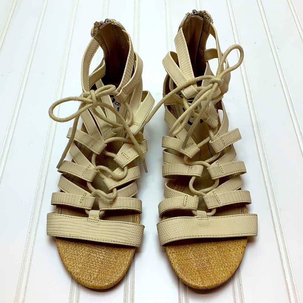 Sam Edelman Circus ivory gladiator sandal